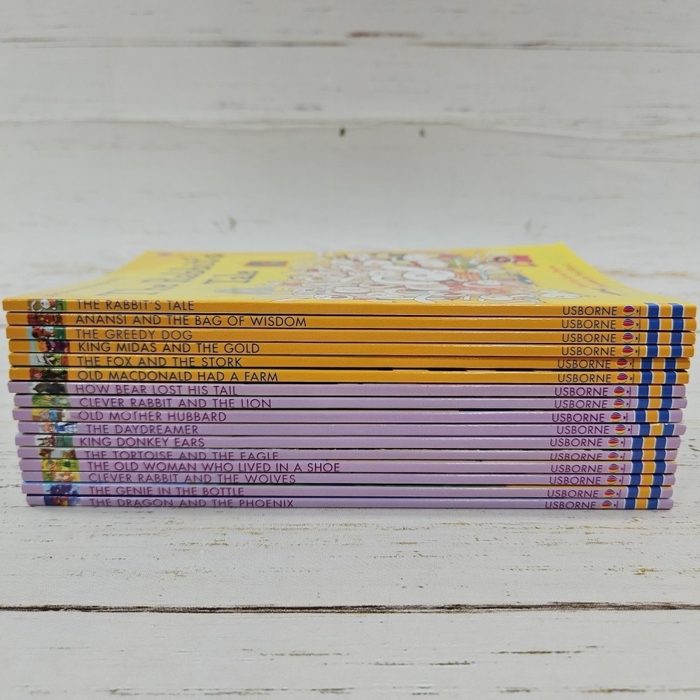 Lot of 16 Usborne‎ First Reading Books PB Homeschool Elementary Level 1 & 2 EUC